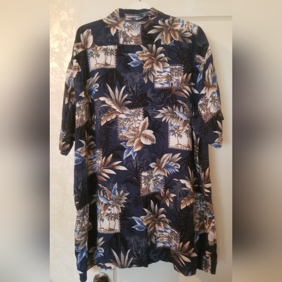 David Taylor 3XL men's Hawaiian style short sleeved button down - Picture 3 of 4